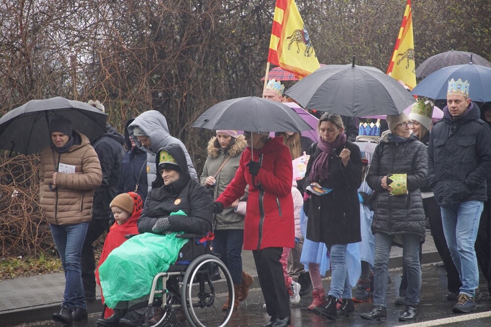 Barwny Orszak Trzech Króli przeszedł dzisiaj ulicami Rudy!