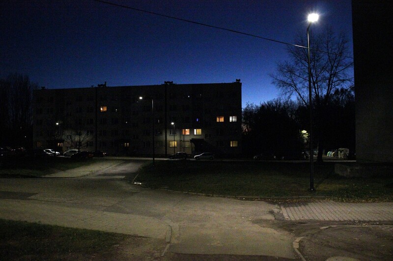 Oświetlenie LED na kolejnych ulicach