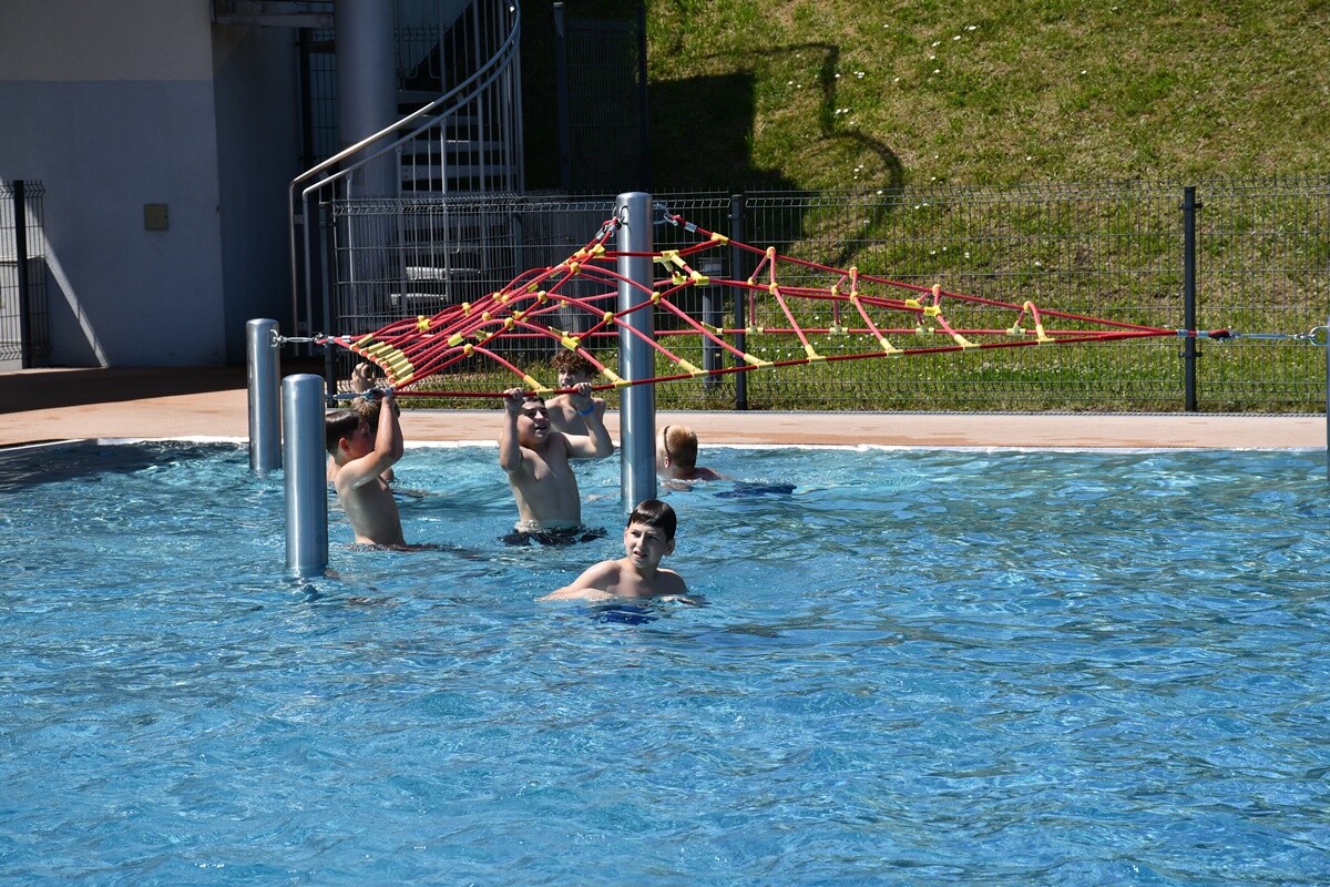 Otwarcie basenu letniego w Rudzie Śląskiej.