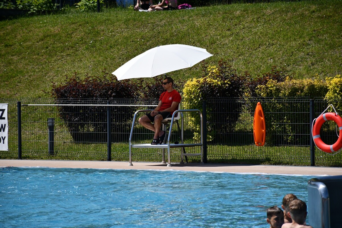 Otwarcie basenu letniego w Rudzie Śląskiej.