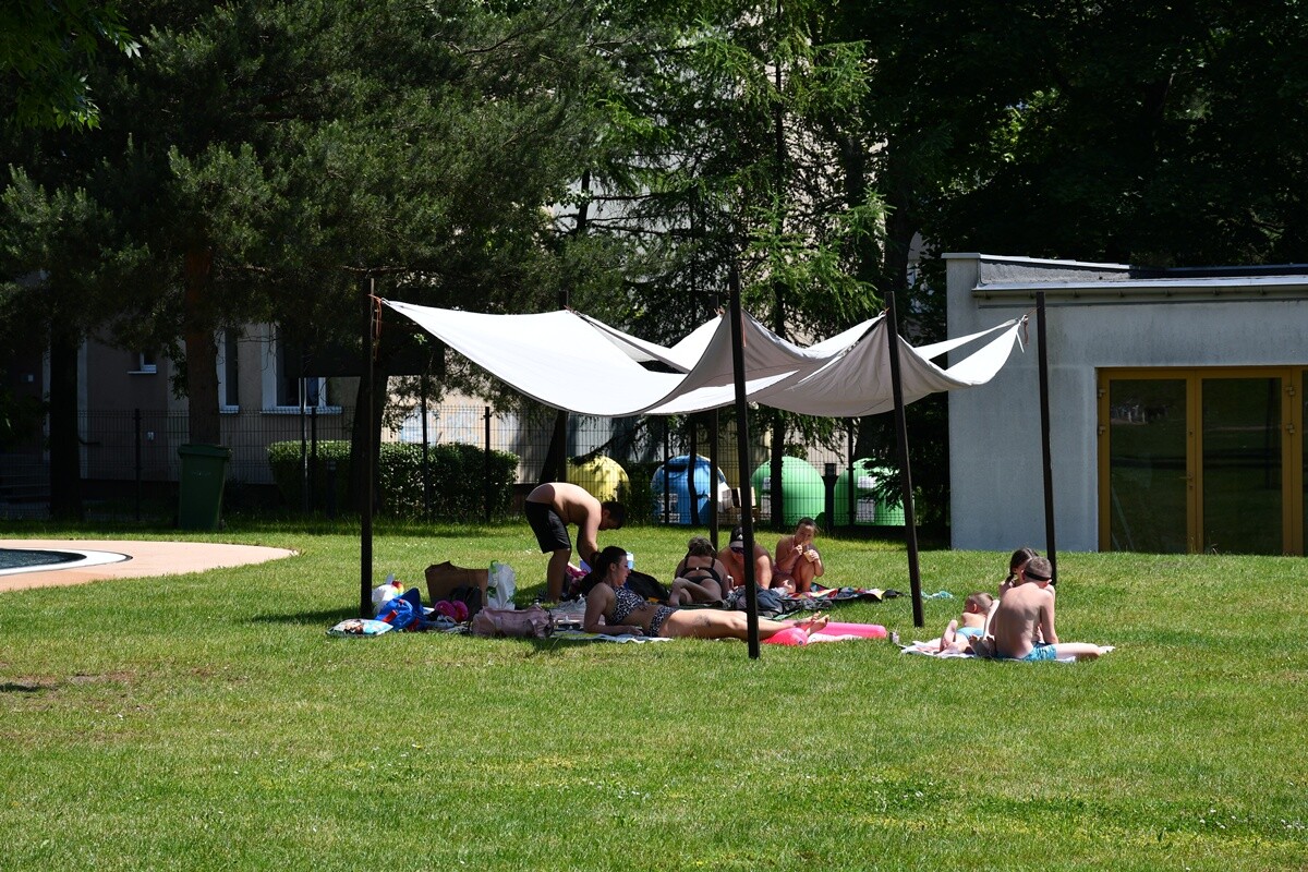 Otwarcie basenu letniego w Rudzie Śląskiej.