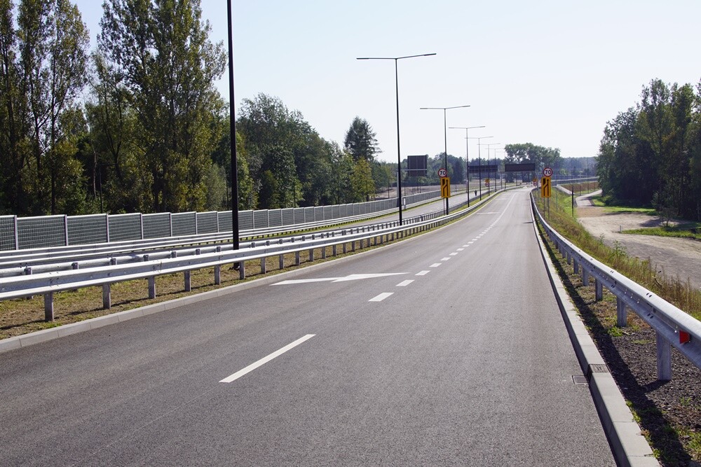 Otwarcie kolejnego odcinka trasy N-S w Rudzie Śląskiej.
