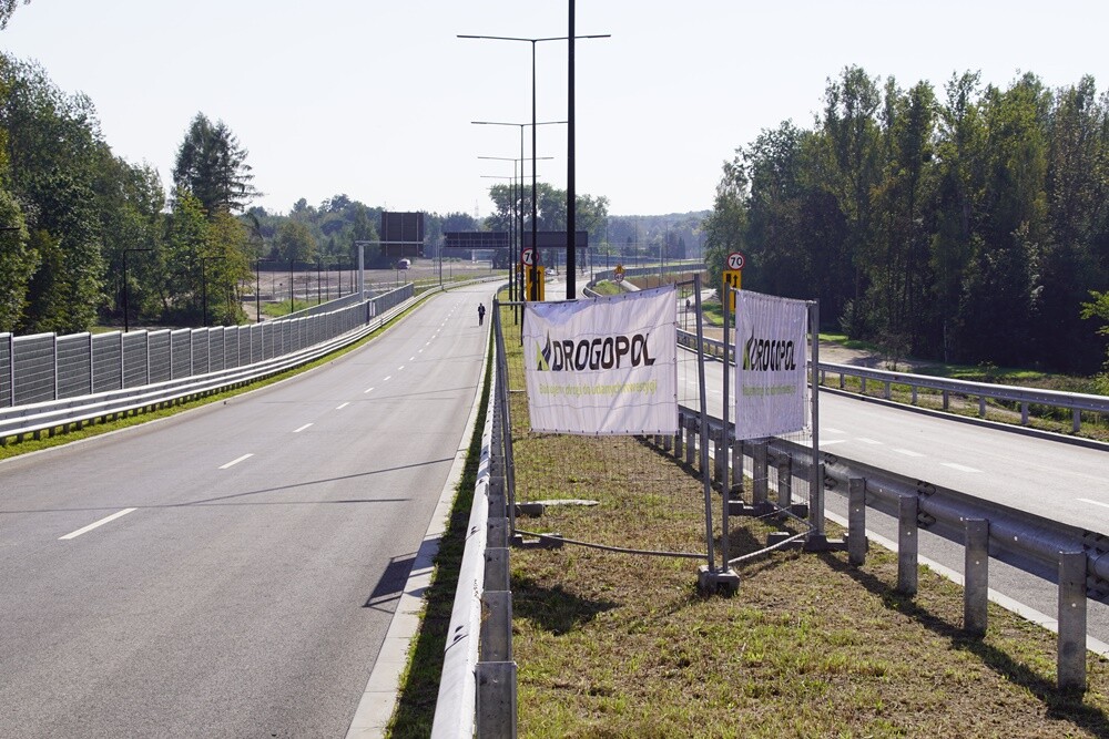 Otwarcie kolejnego odcinka trasy N-S w Rudzie Śląskiej.