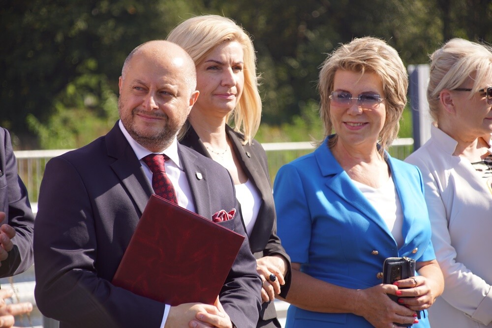 Otwarcie kolejnego odcinka trasy N-S w Rudzie Śląskiej.
