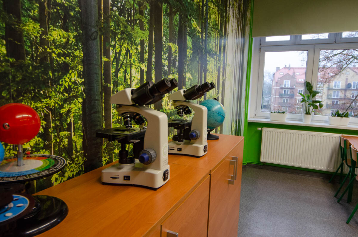 Otwarcie pracowni ekologicznej w I LO. / fot. Marek Faber