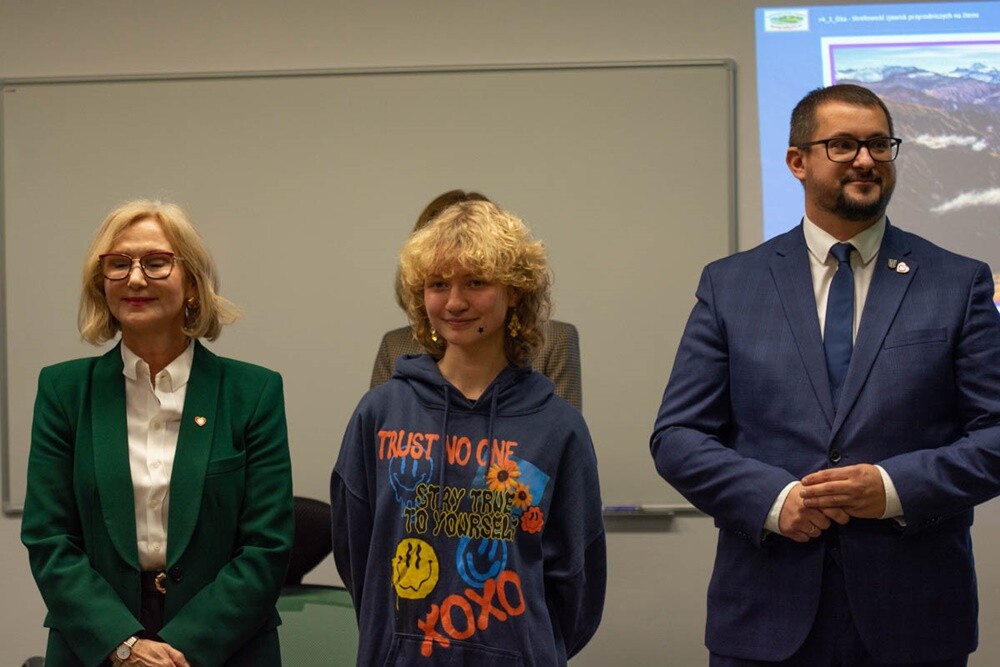 Otwarcie pracowni ekologicznej w I LO. / fot. Marek Faber