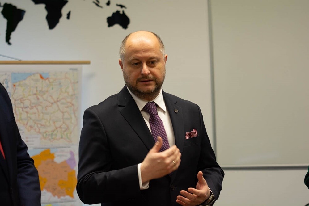 Otwarcie pracowni ekologicznej w I LO. / fot. Marek Faber