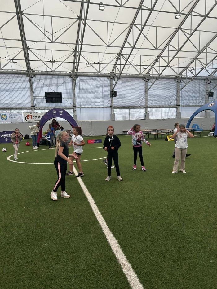 Festiwal dla dziewczyn na obiekcie Football-On/fot. ŚZPN, Akademia Piłkarska Bumerang Ruda Śląska