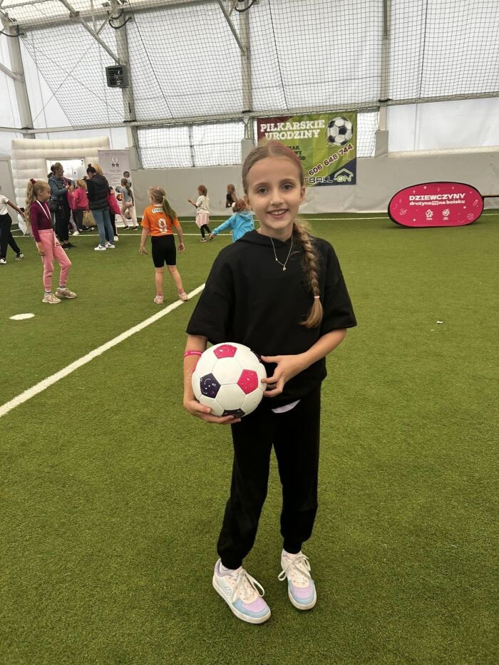 Festiwal dla dziewczyn na obiekcie Football-On/fot. ŚZPN, Akademia Piłkarska Bumerang Ruda Śląska