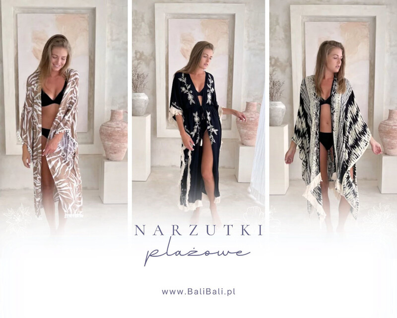 Plażowy must have: narzutki plażowe damskie – tuniki, pareo i sukienki na wakacje