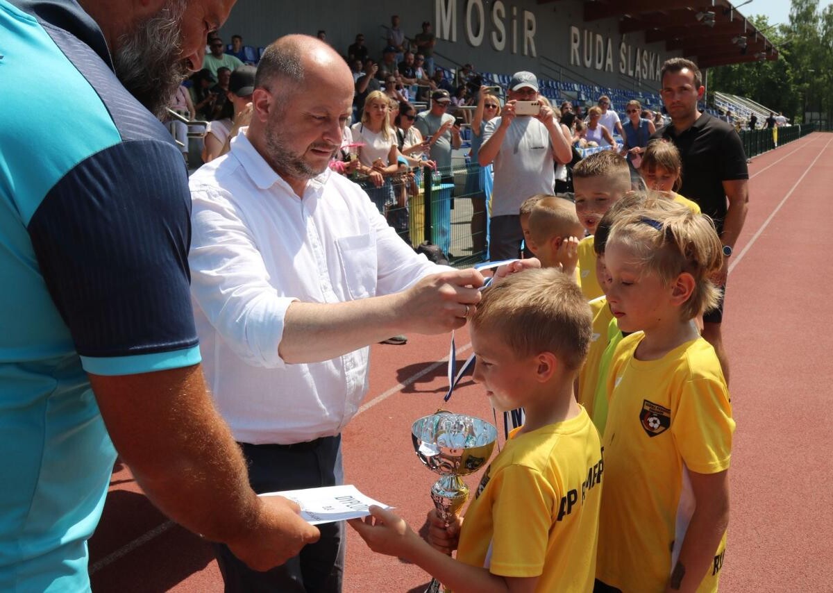 Mali piłkarze, wielkie emocje / fot. Michał Pierończyk FB