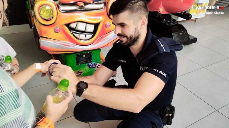 Policyjna profilaktyka w Aquadromie