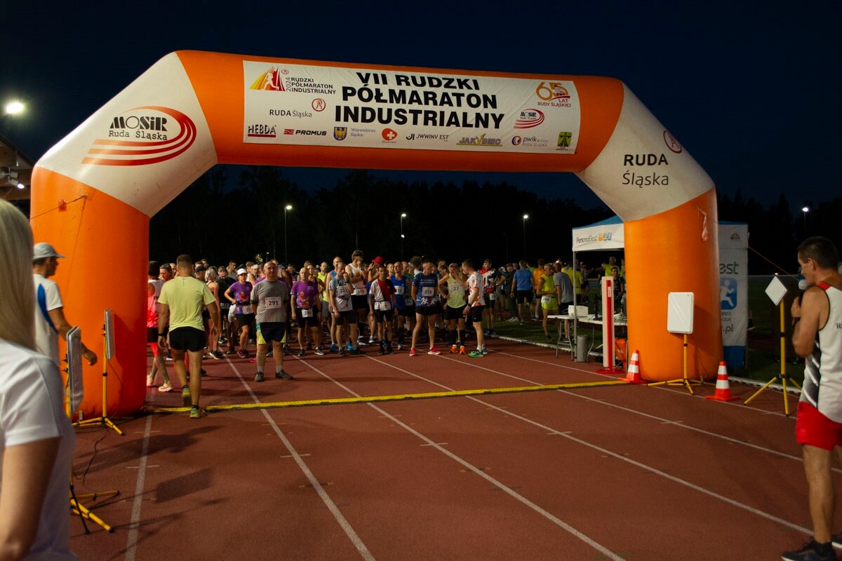 VII Rudzki Półmaraton Industrialny. / fot. Marek Faber