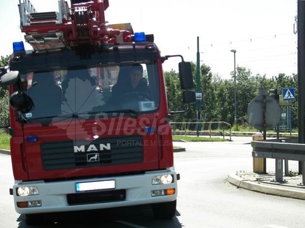 Pożar mieszkania na ulicy Szarotek!