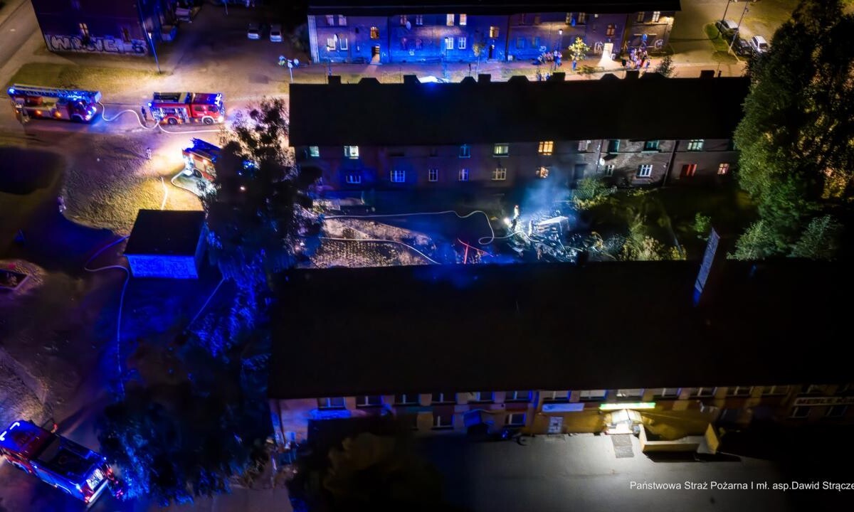 fot. PSP I mł. asp. Dawid Strączek