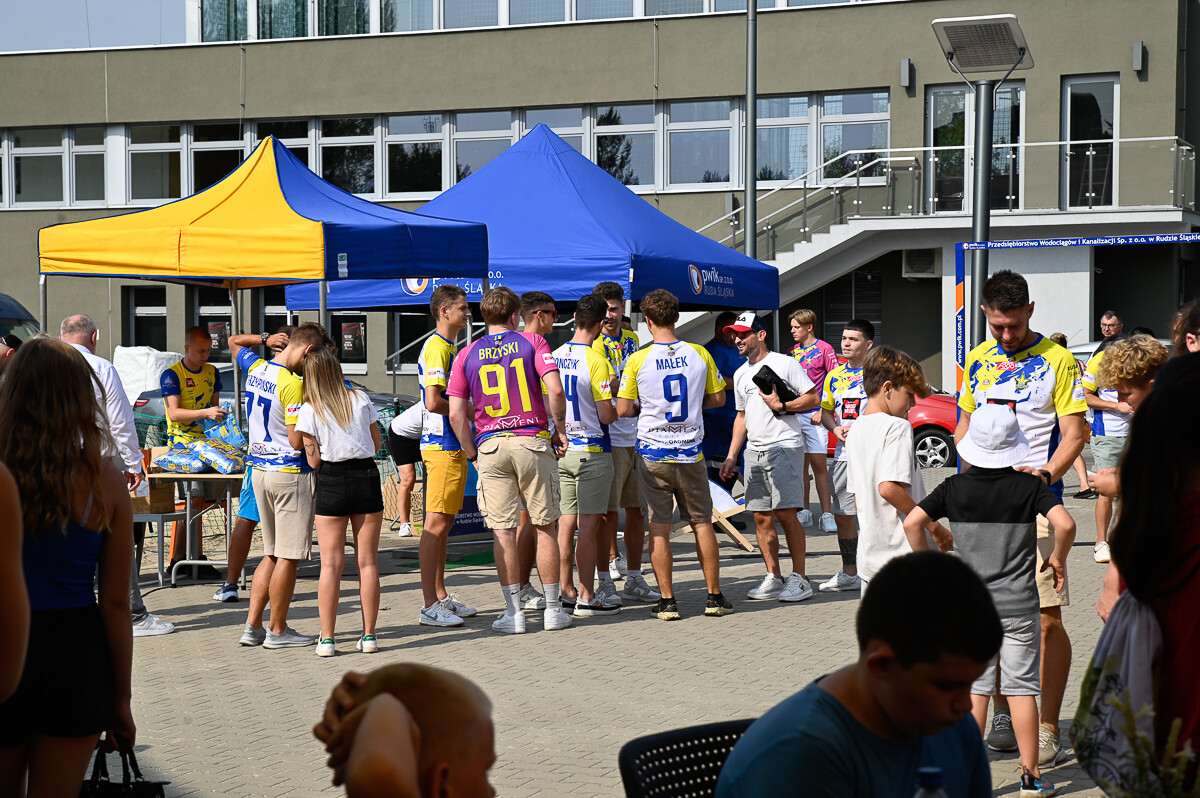 Dziś na plaży przed Aquadromem oficjalnie pożegnaliśmy lato! / fot. Magdalena Ruda