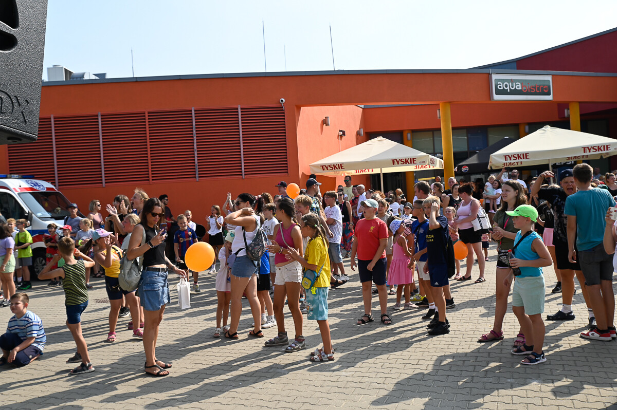 Dziś na plaży przed Aquadromem oficjalnie pożegnaliśmy lato! / fot. Magdalena Ruda