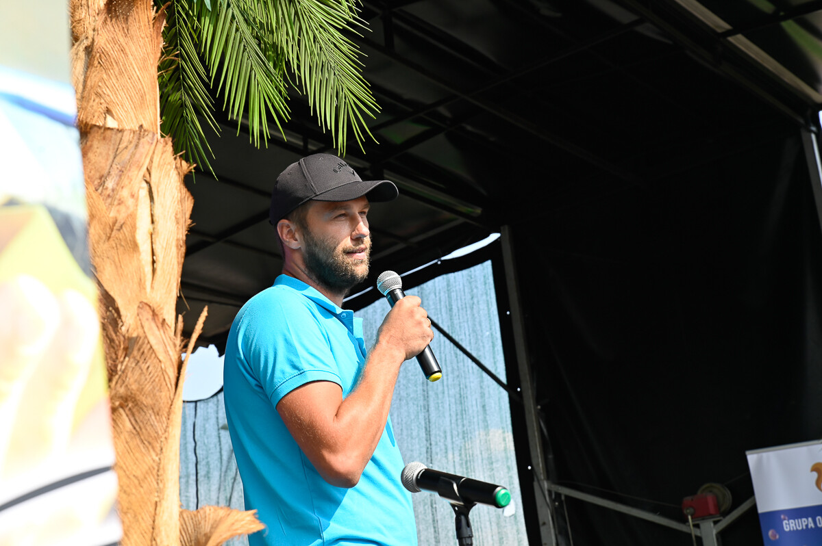 Dziś na plaży przed Aquadromem oficjalnie pożegnaliśmy lato! / fot. Magdalena Ruda