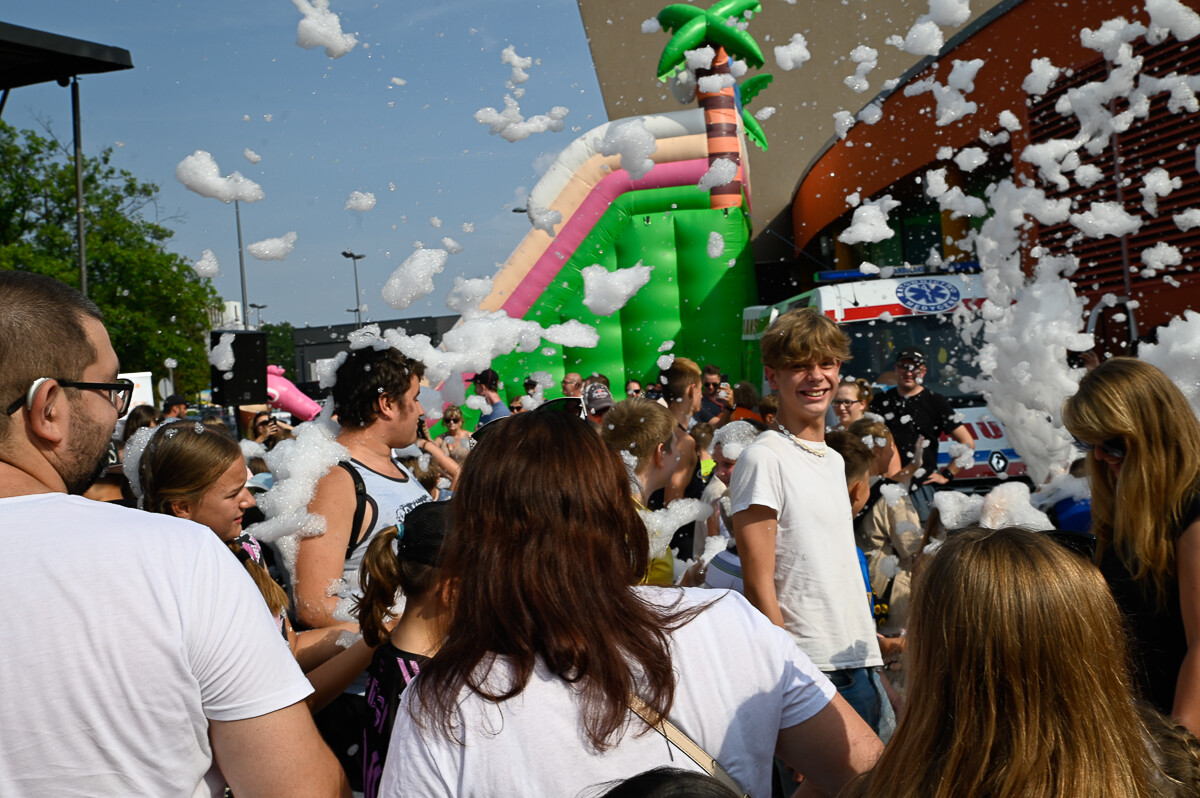 Dziś na plaży przed Aquadromem oficjalnie pożegnaliśmy lato! / fot. Magdalena Ruda