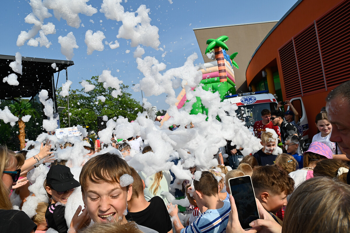 Dziś na plaży przed Aquadromem oficjalnie pożegnaliśmy lato! / fot. Magdalena Ruda
