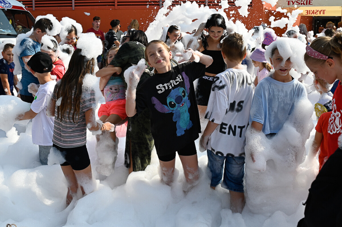 Dziś na plaży przed Aquadromem oficjalnie pożegnaliśmy lato! / fot. Magdalena Ruda