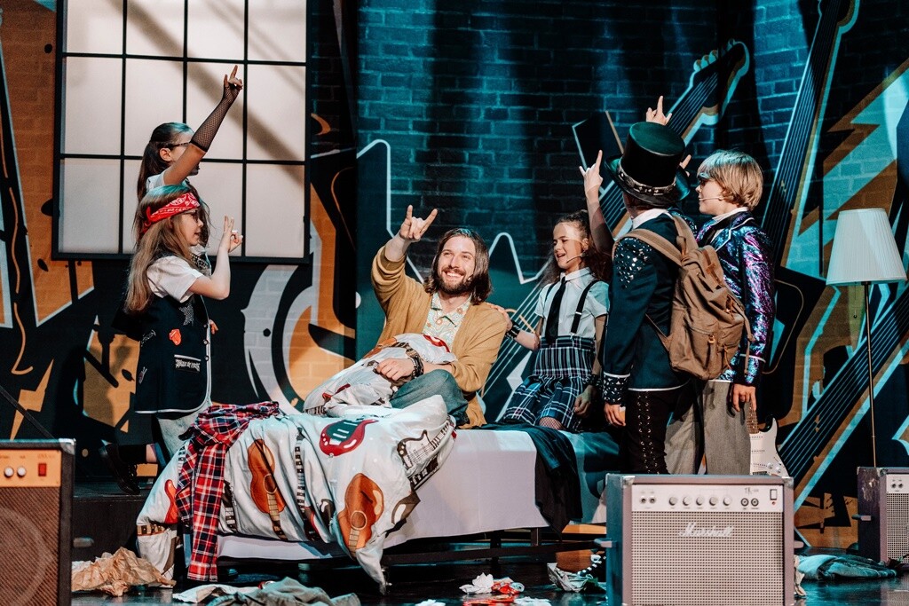 Prapremiera "School of Rock" w Teatrze Rozrywki. / fot. Artur Wacławek / Agata Długokęcka
