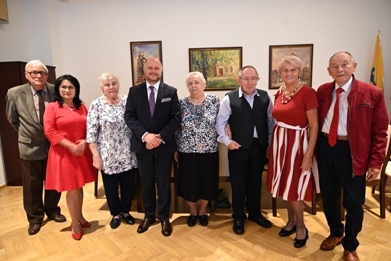Prezydent Rudy Śląskiej spotkał się z jubilatami obchodzącymi Diamentowe Gody