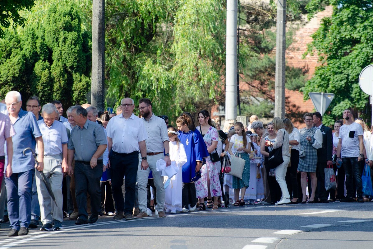 Procesja Bożego Ciała w Bielszowicach / fot. Krzysztof i Marek Faber