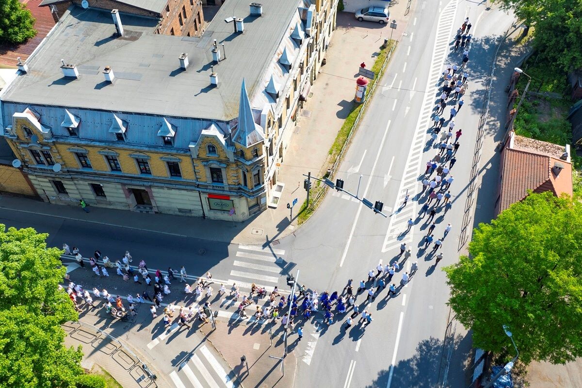 Procesja Bożego Ciała w Bielszowicach / fot. Krzysztof i Marek Faber