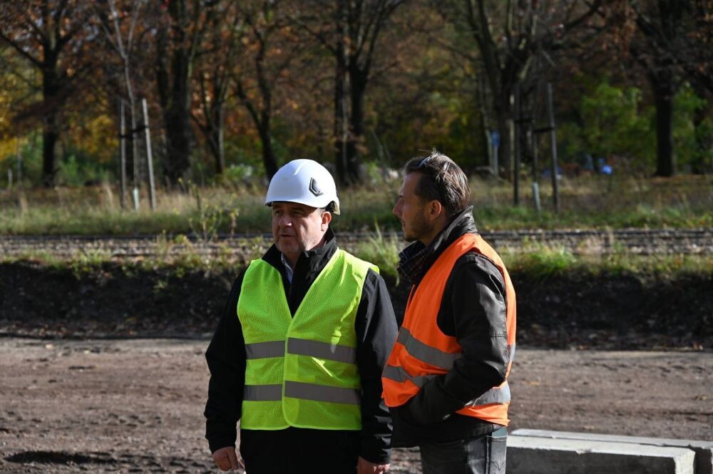 Postępy prac w Chebziu. Trwa przebudowa trzech dróg/fot. FB Jacek Morek