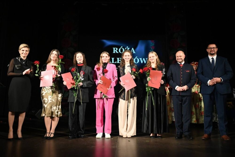 "Róże Talentów" rozdane!/fot. FB Michał Pierończyk