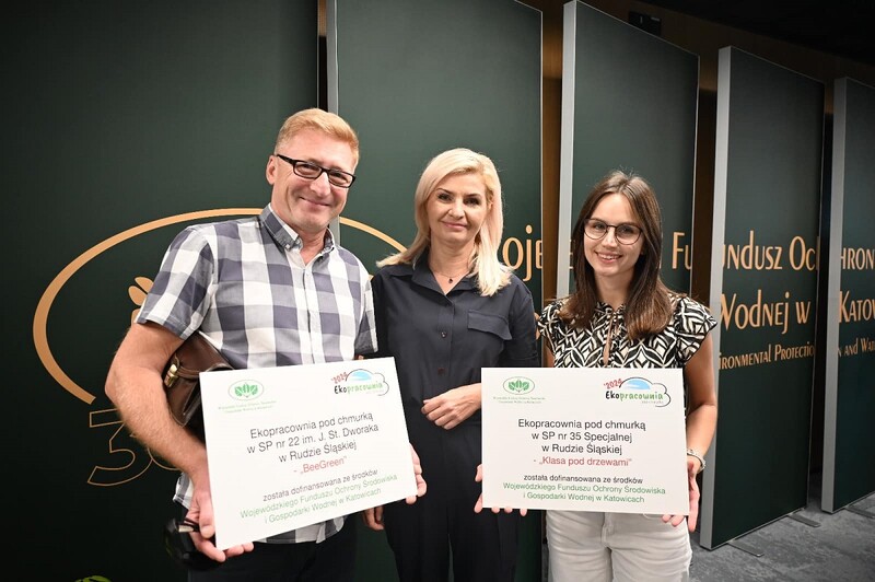 Ruda Śląska otrzyma dwie nowe "Ekopracownie pod chmurką" dzięki wsparciu WFOŚiGW