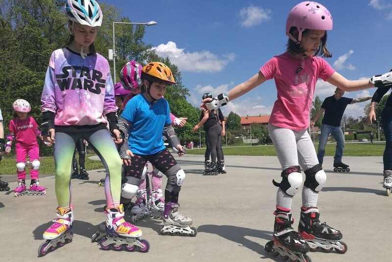 Ruda Śląska: Rolkowy Dzień Dziecka na kochłowickich plantach