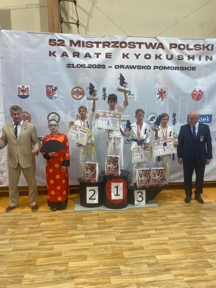 Karatecy z Rudzkiego Klubu Kyokushin Karate Mistrzami Polski!/fot. Rudzki Klub Kyokushin Karate