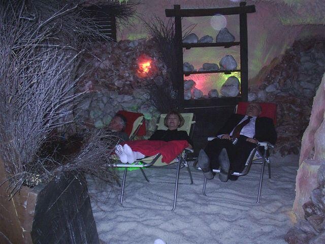 Rudzkie VIP-y w Jaskini Solnej w Kochłowicach