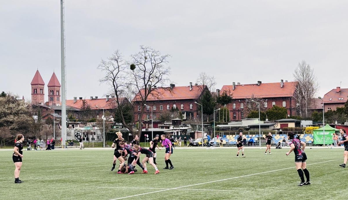 Burloch Arena w Rudzie Śląskiej stała się areną ogólnopolskich emocji rugby / fot. K.S Rugby Ruda Śląska