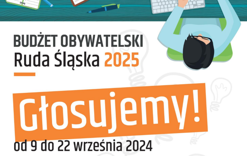 Rusza głosowanie do Budżetu Obywatelskiego w Rudzie Śląskiej na 2025 rok