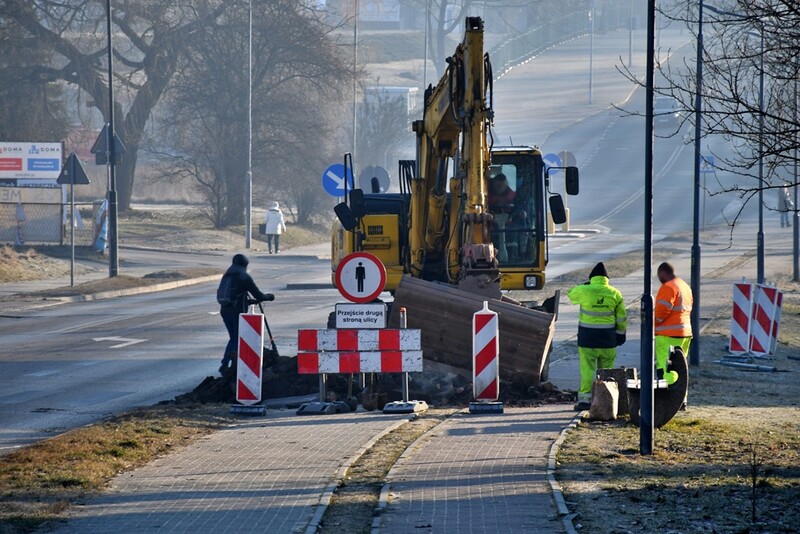 Ruszyła naprawa szkód górniczych na ulicy Czarnoleśnej w Rudzie Śląskiej [ZDJĘCIA]