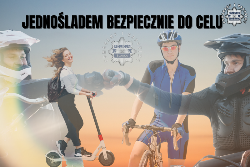 Sezon na jednoślady w pełni. Policja przypomina o zasadach bezpieczeństwa