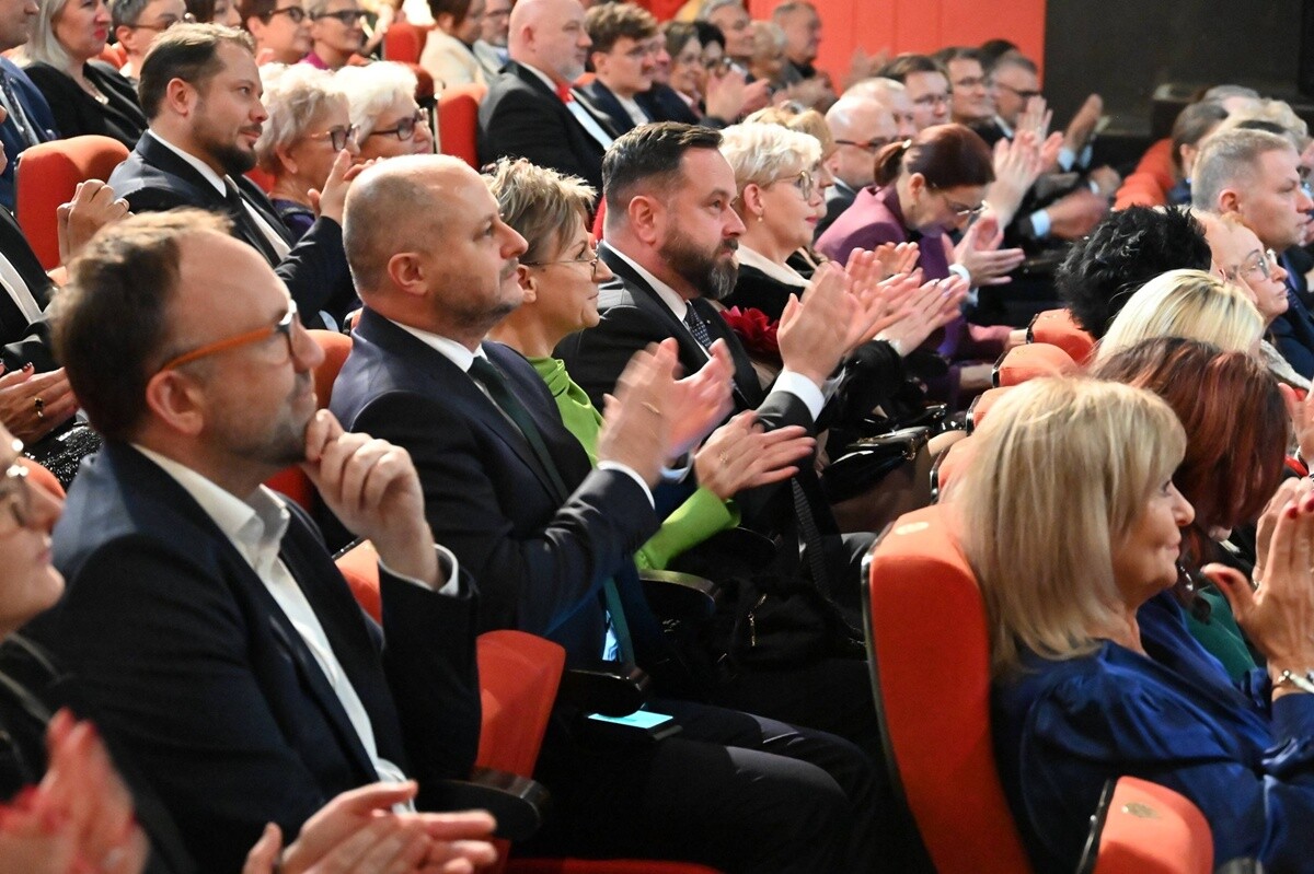 Super Prometeusz 2025 dla Dariusza Sitko. / fot. UM Ruda Śląska