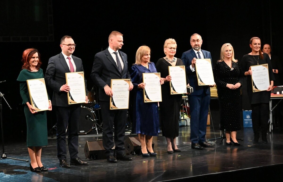 Super Prometeusz 2025 dla Dariusza Sitko. / fot. UM Ruda Śląska