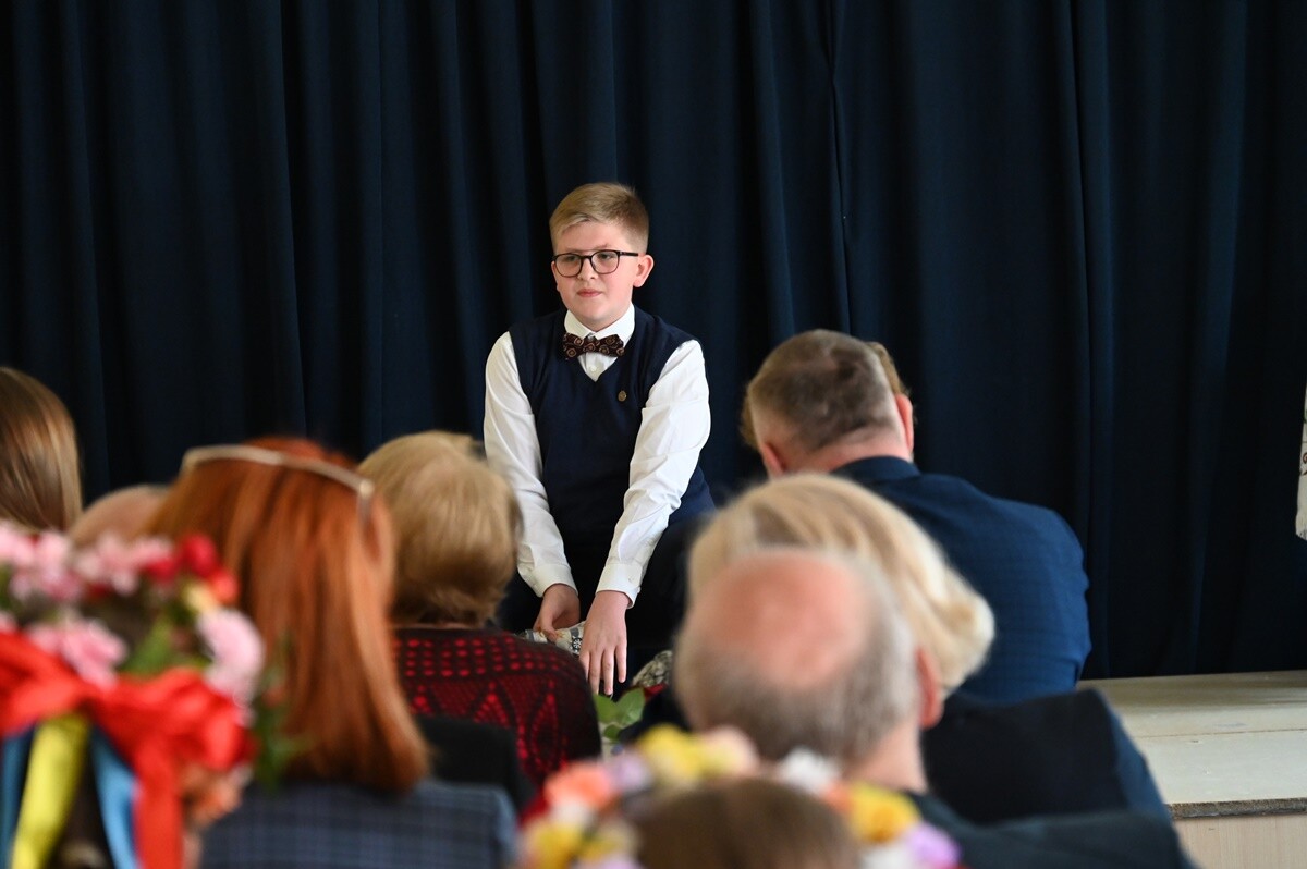 Już po raz 19. W Szkole Podstawowej nr 22 im. J. S. Dworaka odbył się Konkurs Godki "Ślonzoki niy gynsi". / fot. UM Ruda Śląska / SP 22