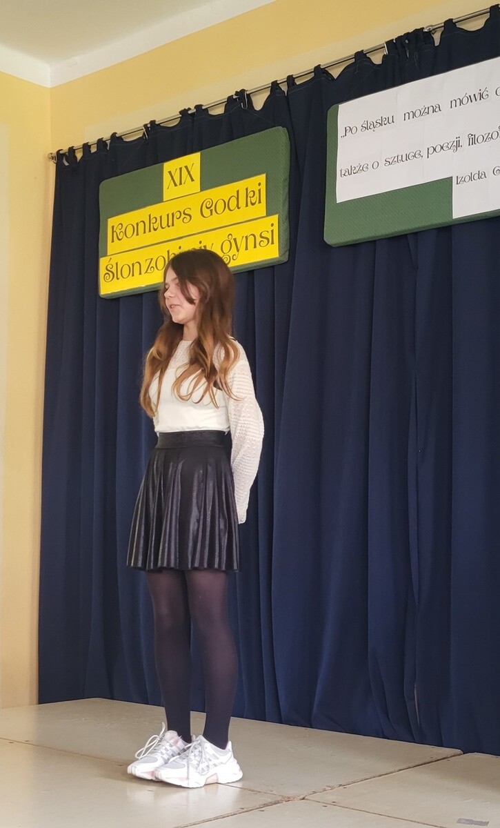 Już po raz 19. W Szkole Podstawowej nr 22 im. J. S. Dworaka odbył się Konkurs Godki "Ślonzoki niy gynsi". / fot. UM Ruda Śląska / SP 22