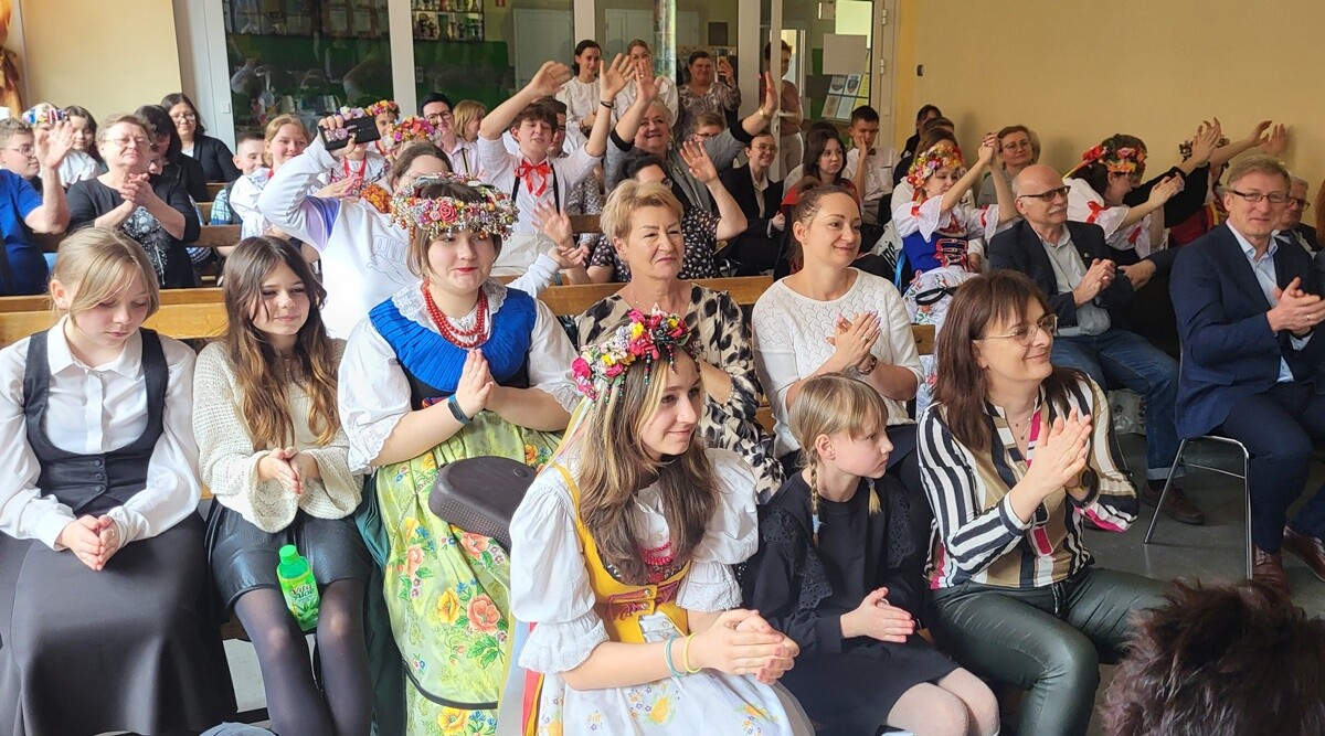 Już po raz 19. W Szkole Podstawowej nr 22 im. J. S. Dworaka odbył się Konkurs Godki "Ślonzoki niy gynsi". / fot. UM Ruda Śląska / SP 22