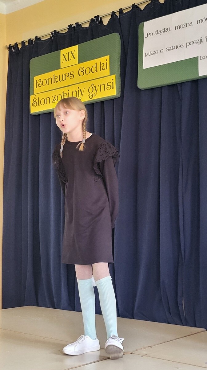 Już po raz 19. W Szkole Podstawowej nr 22 im. J. S. Dworaka odbył się Konkurs Godki "Ślonzoki niy gynsi". / fot. UM Ruda Śląska / SP 22
