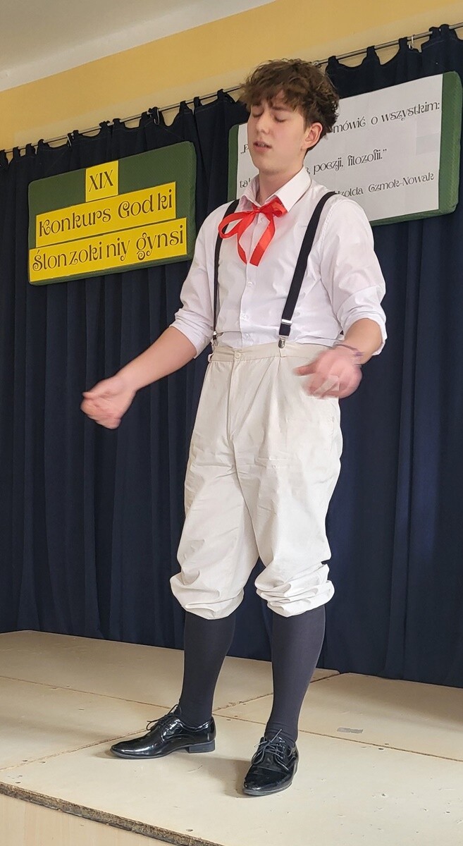 Już po raz 19. W Szkole Podstawowej nr 22 im. J. S. Dworaka odbył się Konkurs Godki "Ślonzoki niy gynsi". / fot. UM Ruda Śląska / SP 22