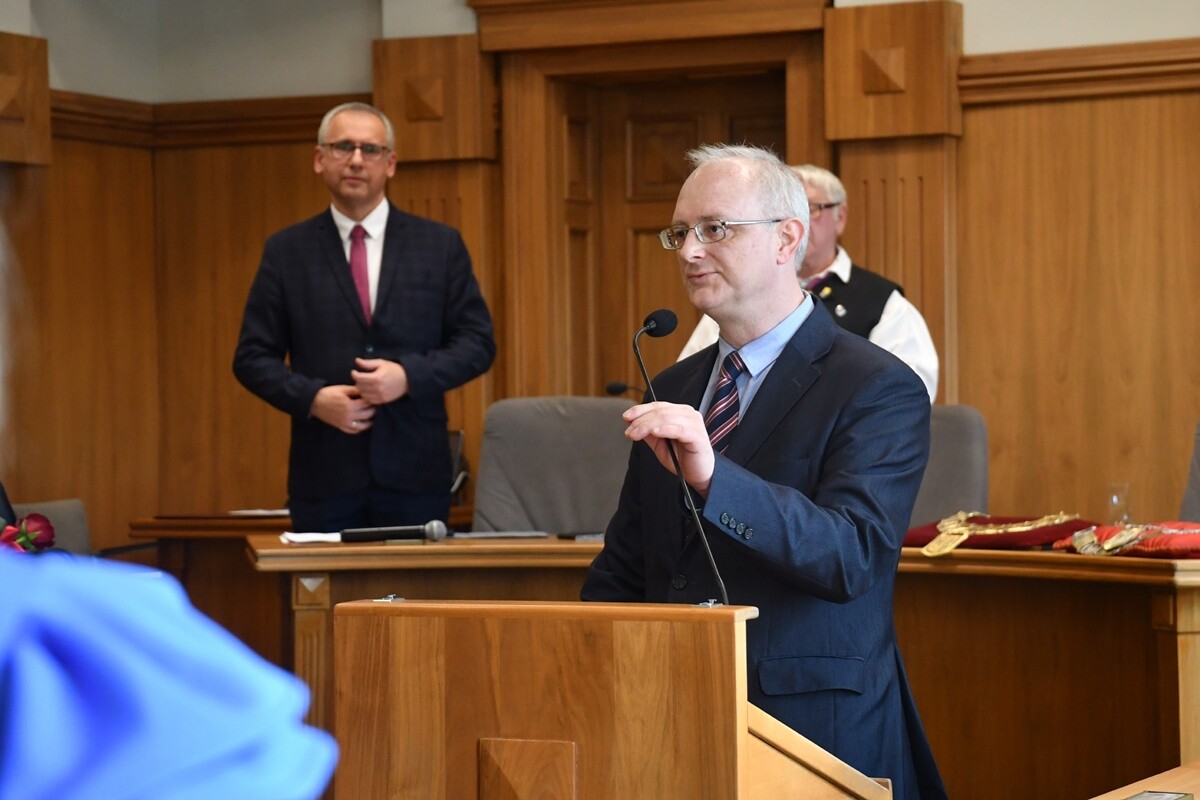 Ślubowanie nowych radnych Rady Miasta. / fot. Jacek Knapik