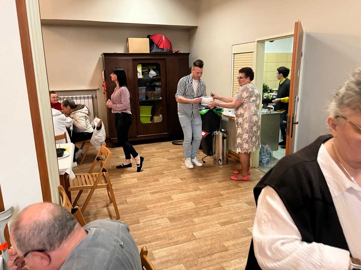 W Rudzie Śląskiej odbyły się Śniadania Wielkanocne dla osób potrzebujących! / fot. MOPS Ruda Śląska