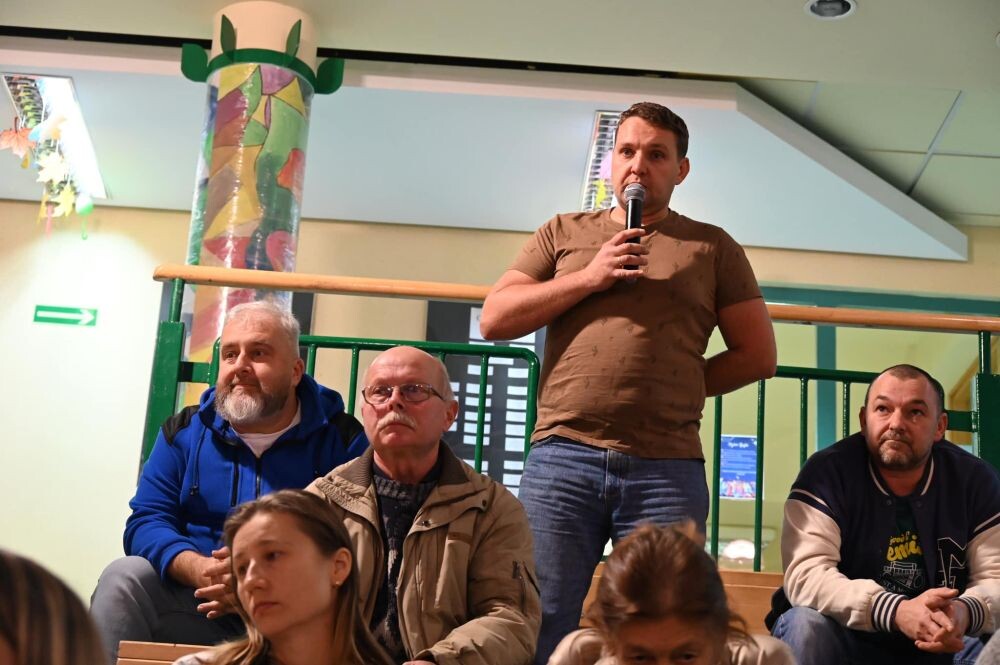 Spotkanie z mieszkańcami Kochłowic/fot. FB Michał Pierończyk, FB Jacek Morek