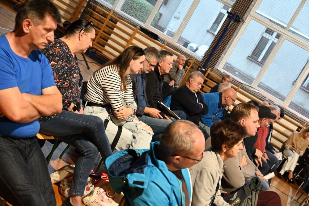 Spotkanie prezydenta z mieszkańcami Halemby/fot. FB Michał Pierończyk